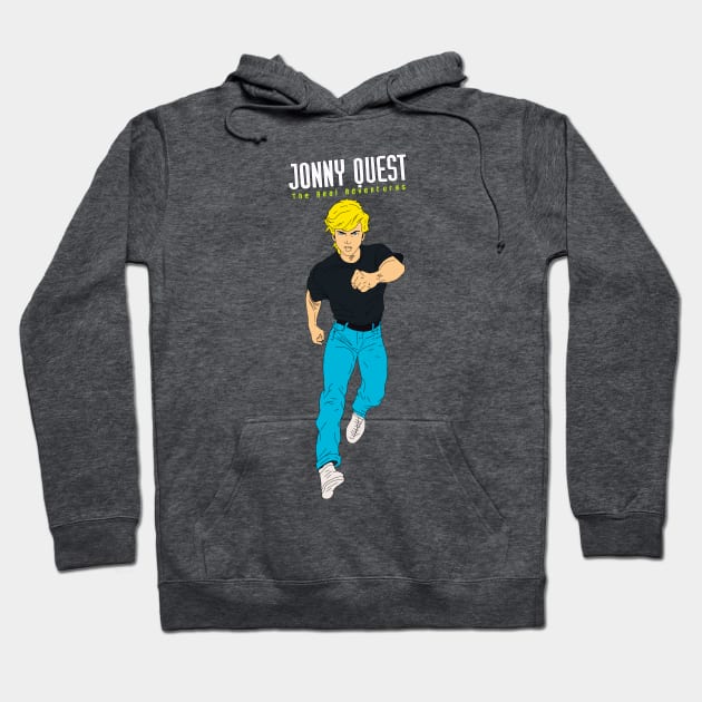 The Real Adventures of Jonny Quest Hoodie by GoneawayGames